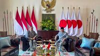 Momen Prabowo Terima Kunjungan PM Jepang Shigeru Ishiba