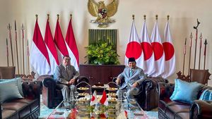 Momen Prabowo Terima Kunjungan PM Jepang Shigeru Ishiba