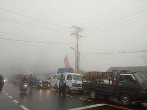 Jalur Medan-Karo di Berastagi Macet Pagi Ini gegara Pohon Tumbang