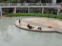 Viral Ngonten di Taman Literasi Jakarta Harus Izin Dulu, Ini Kata Pengelola