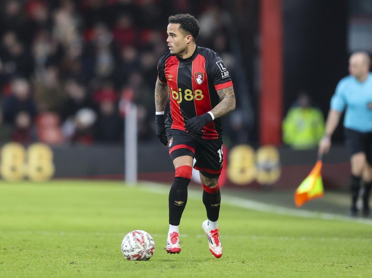 Justin Kluivert membantu Bournemouth menang 5-1 di Piala FA. (Foto: Robin Jones - AFC Bournemouth/AFC Bournemouth via Getty Images)