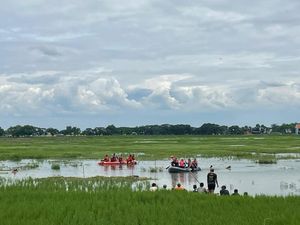 Pencari Rumput Tenggelam di Waduk Joto Lamongan, BPBD Lakukan Pencarian Pencari Rumput Tenggelam di Waduk Joto Lamongan, BPBD Lakukan Pencarian