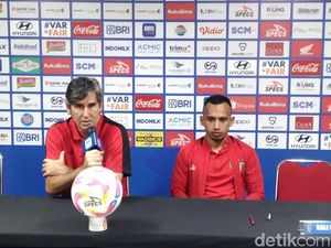 Bali United Dilibas Persik Kediri di Kandang, Teco Berdalih Skuad Tak Komplit