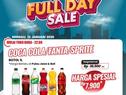 Cuma di Transmart Full Day Sale, Aneka Minuman Diskon Jadi Segini