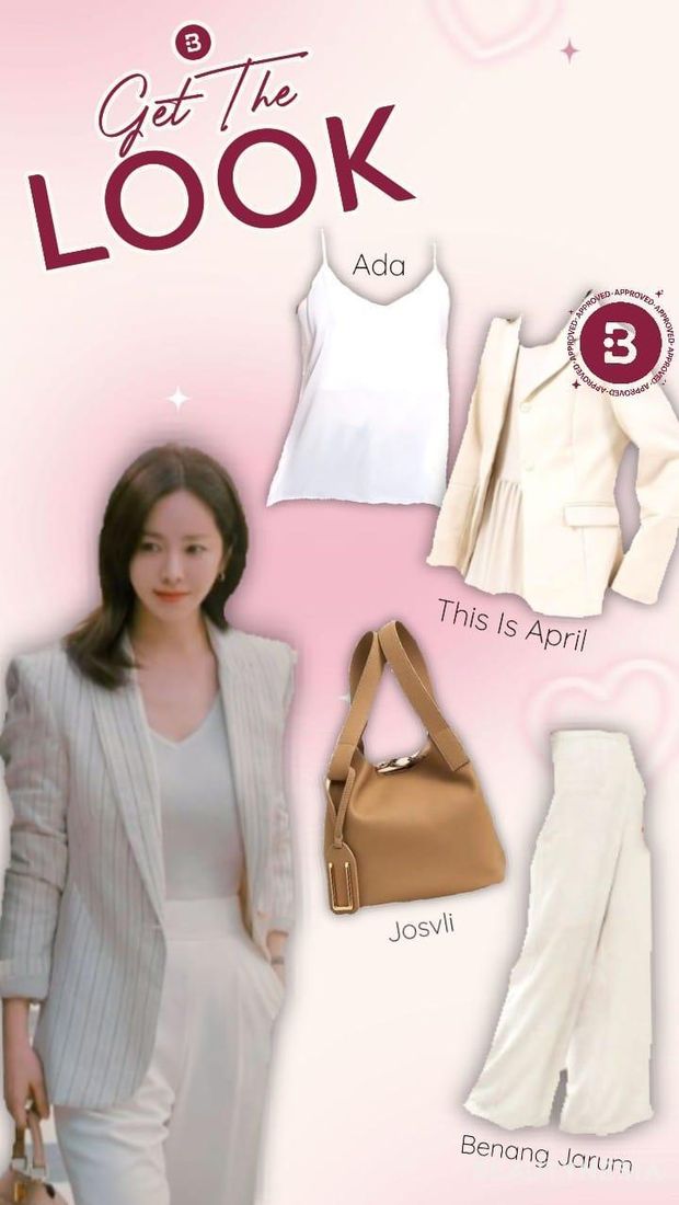 Get The Look: Inspirasi Office Style Ala Han Ji Min di Drama Korea ‘Love Scout’