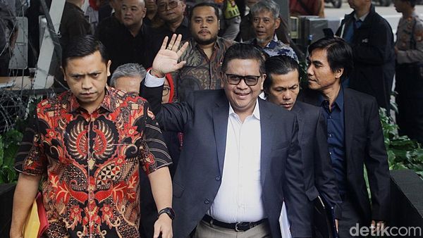 Tiba di KPK, Hasto Diperiksa Sebagai Tersangka Kasus Harun Masiku