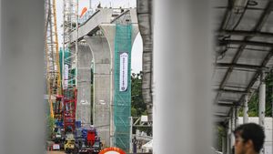 Melihat Progres Pembangunan LRT Velodrome-Manggarai Fase 1B