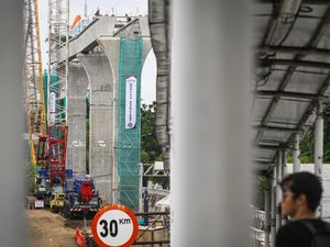 Melihat Progres Pembangunan LRT Velodrome-Manggarai Fase 1B Melihat Progres Pembangunan LRT Velodrome-Manggarai Fase 1B