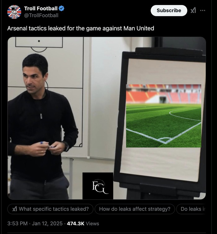 Meme Arsenal vs MU Meme Arsenal vs MU