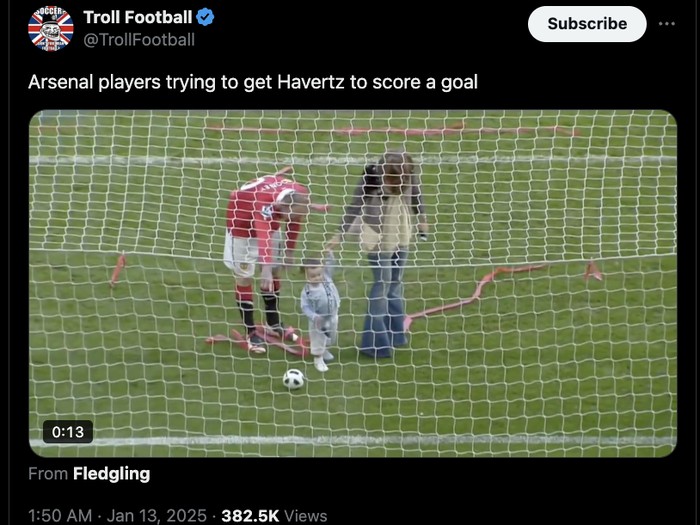 Meme Arsenal vs MU