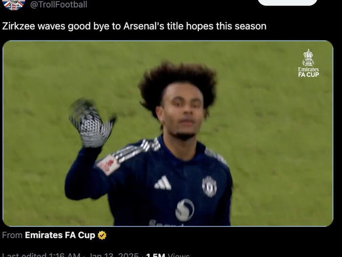 Meme Arsenal vs MU