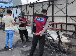 Motor Guru di Palembang Ludes Terbakar Saat Pulang Ngajar