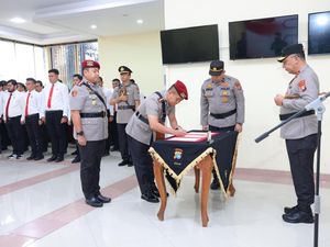 Kapolda Kepri Pimpin Sertijab Dirreskrimum Polda Kepri