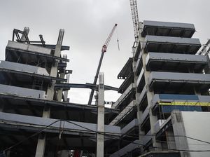 Progres Pembangunan Pasar Pagi Samarinda yang Telan Anggaran Rp 450 M Progres Pembangunan Pasar Pagi Samarinda yang Telan Anggaran Rp 450 M