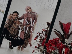 Salma Salsabil dan Dimansyah Laitupa Resmi Menikah di Surabaya