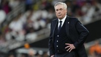 Carlo Ancelotti, pelatih legendaris AC Milan, juga dikaitkan kembali ke San Siro. Ancelotti kontraknya akan habis di Real Madrid akhir musim nanti. Jika ingin mendatangkannya, Milan harus bersaing dengan Timnas Brasil, yang juga memburunya sejak lama. (Foto: NurPhoto via Getty Images/NurPhoto)