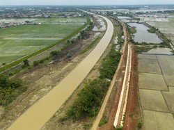 Irigasi Baru Bikin Petani Trenggalek Semringah, Produksi Naik Dua Kali Lipat