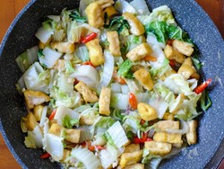 Resep Oseng Tahu dan Sawi Putih, Lauk Sederhana Untuk Makan Siang