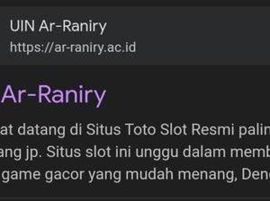 Sempat Diretas, Situs UIN Ar-Raniry Aceh Kembali Normal Sempat Diretas, Situs UIN Ar-Raniry Aceh Kembali Normal