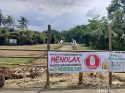 Warga Pandanmulyo Malang Tolak Pembangunan Makam Komersial