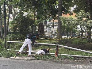 Geramnya Pemkot Taman di Surabaya Rusak gegara Koin Jagat Geramnya Pemkot Taman di Surabaya Rusak gegara Koin Jagat