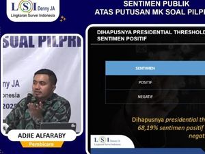 LSI Denny JA: Penghapusan Ambang Batas Capres 20% Dapat Respons Positif LSI Denny JA: Penghapusan Ambang Batas Capres 20% Dapat Respons Positif