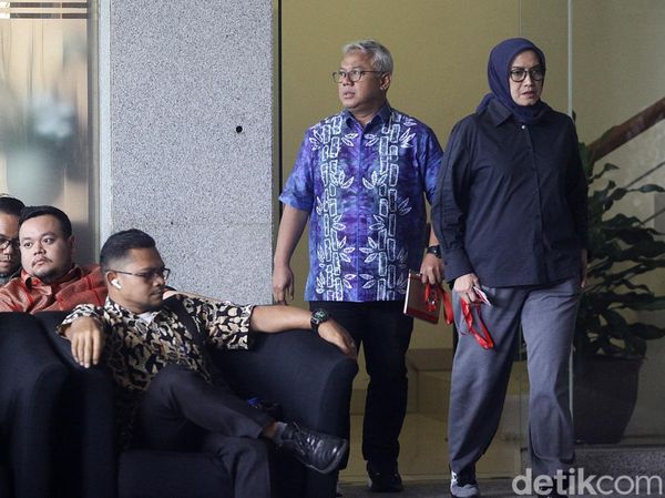 Mantan Ketua KPU Ikut Diperiksa KPK untuk Tersangka Hasto