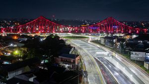 Megahnya Proyek Rel Layang Simpang Tujuh Joglo di Solo