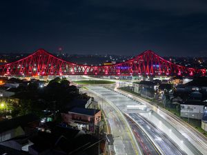 Megahnya Proyek Rel Layang Simpang Tujuh Joglo di Solo Megahnya Proyek Rel Layang Simpang Tujuh Joglo di Solo