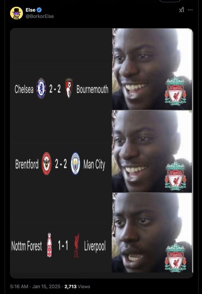 Meme Nottingham Forest vs Liverpool Meme Nottingham Forest vs Liverpool