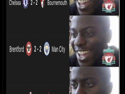 Begini nih efek main terakhir dan melihat para rival tersandung. Awalnya sih hepi, eh endingnya jadi begini... Foto: dok. Internet/X (Twitter)