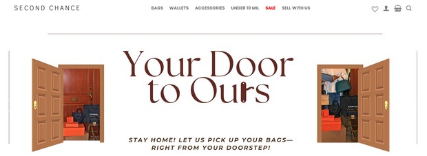 Second Chance tempat belanja barang branded preloved