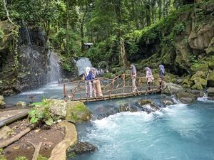 Terbius Birunya Mata Air di Desa Wisata Sesaot Terbius Birunya Mata Air di Desa Wisata Sesaot