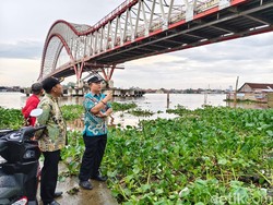 Kabel Dicuri, Jembatan Musi VI Palembang Gelap Gulita Saat Malam