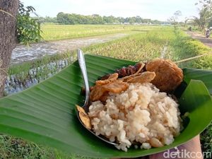 Mencicipi Sego Megono Sor Ringin Sedayu Bantul, Rp 3 Ribu Bikin Perut Kenyang