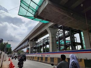 Pembangunan LRT Jakarta Fase 1B Tembus 42,3%, Ini Rinciannya