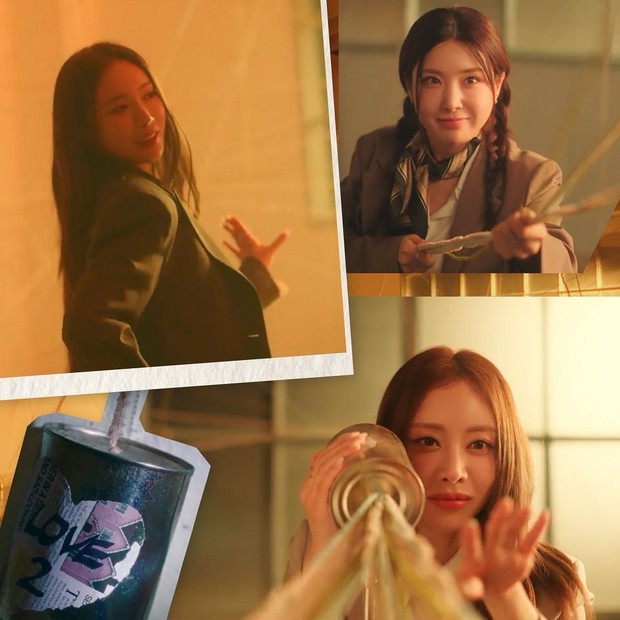 Potret BB Girls dalam video klip 'LOVE 2'/ Foto: instagram.com/weare_bbgirls Potret BB Girls dalam video klip 'LOVE 2'