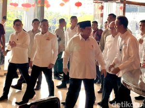 Prabowo Tiba di Munas Kadin, Disambut Anindya dan Arsjad Prabowo Tiba di Munas Kadin, Disambut Anindya dan Arsjad