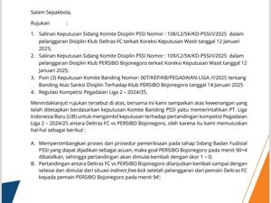 PT LIB Anulir Gol Persibo ke Gawang Deltras FC, Skor Balik 1-0 PT LIB Anulir Gol Persibo ke Gawang Deltras FC, Skor Balik 1-0