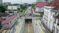 Potret Underpass HM Yamin Medan yang Sudah Diresmikan Walkot Bobby