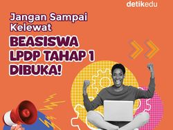 Infografis: Beasiswa LPDP 2025 Tahap 1 Dibuka!
