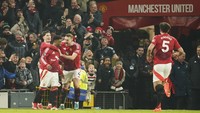 11. Amad Diallo, Man United 3-1 Southampton musim 2024/25, hat-trick dalam 12 menit 7 detik. Foto: AP/Dave Thompson