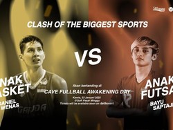 Daniel Wenas Vs Bayu Saptaji Tanding Fullball, Beli Tiketnya di detikevent!