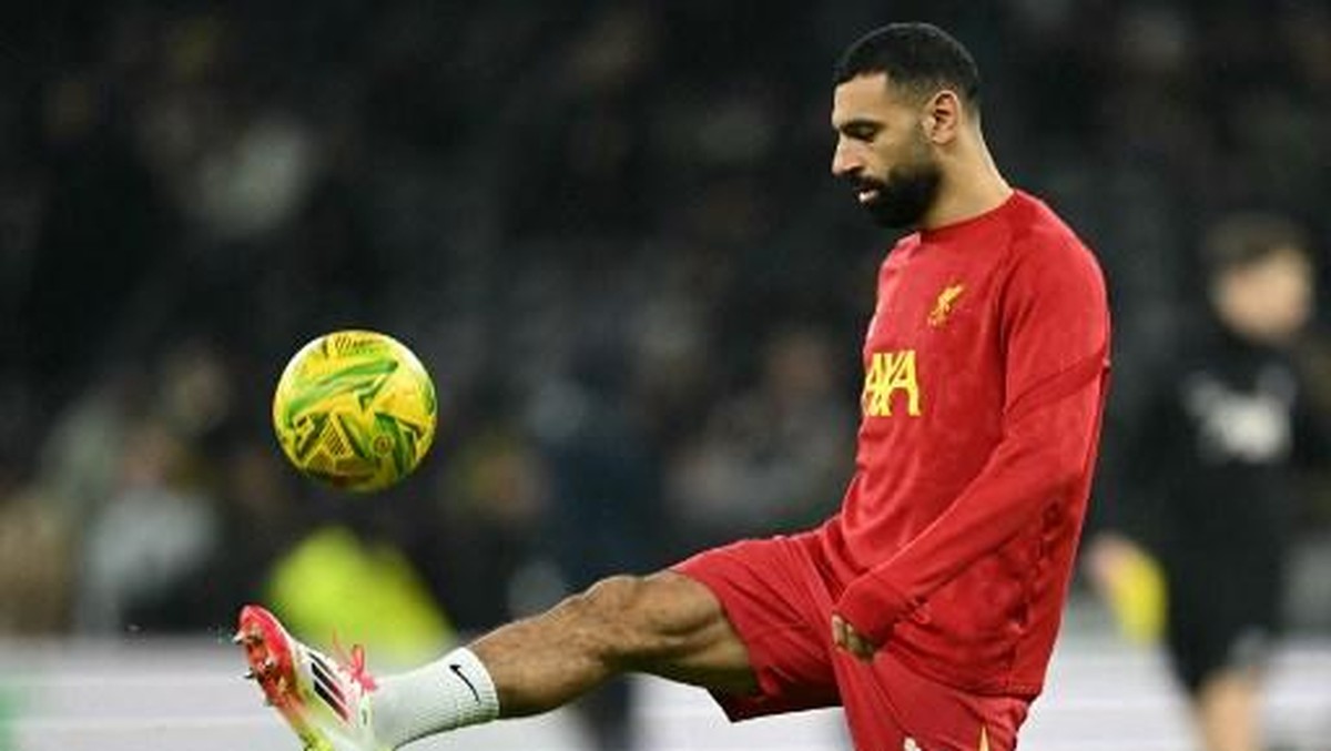 Mohamed Salah. Foto: AFP/JUSTIN TALLIS