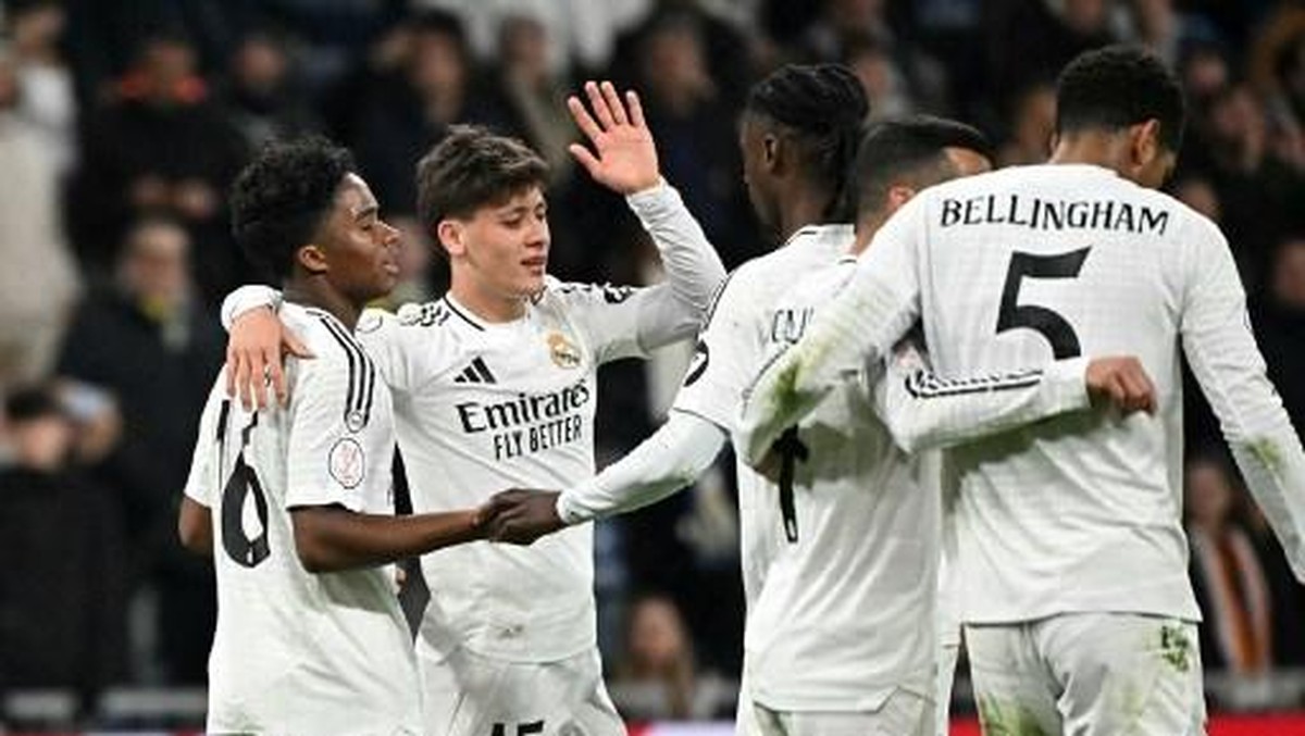 Real Madrid menang 5-2 atas Celta Vigo. Foto: AFP/JAVIER SORIANO
