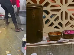 Duh! Tempat Makan Jorok Ketahuan Sajikan Makanan Bekas Pelanggan