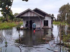 1.235 Kepala Keluarga Terdampak Banjir di Kabupaten Banjar Kalsel 1.235 Kepala Keluarga Terdampak Banjir di Kabupaten Banjar Kalsel