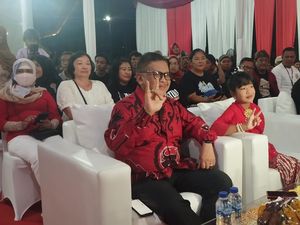 PDIP Gelar Pertunjukan Wayang Kulit di Jaksel, Hasto Kristiyanto Hadir