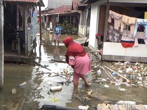 Sungai Musi Meluap, Rumah Warga di Dua Kelurahan Palembang Terendam Banjir Sungai Musi Meluap, Rumah Warga di Dua Kelurahan Palembang Terendam Banjir