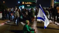 Aksi Warga Israel Blokir Jalan Raya, Menentang Gencatan Senjata Gaza